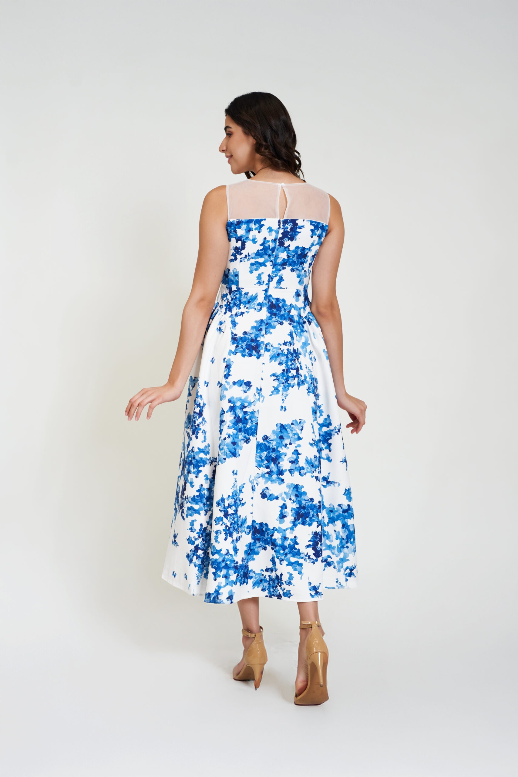 midi dress back