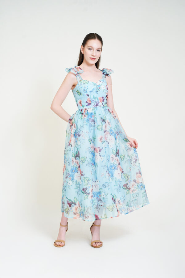 romantic midi dress