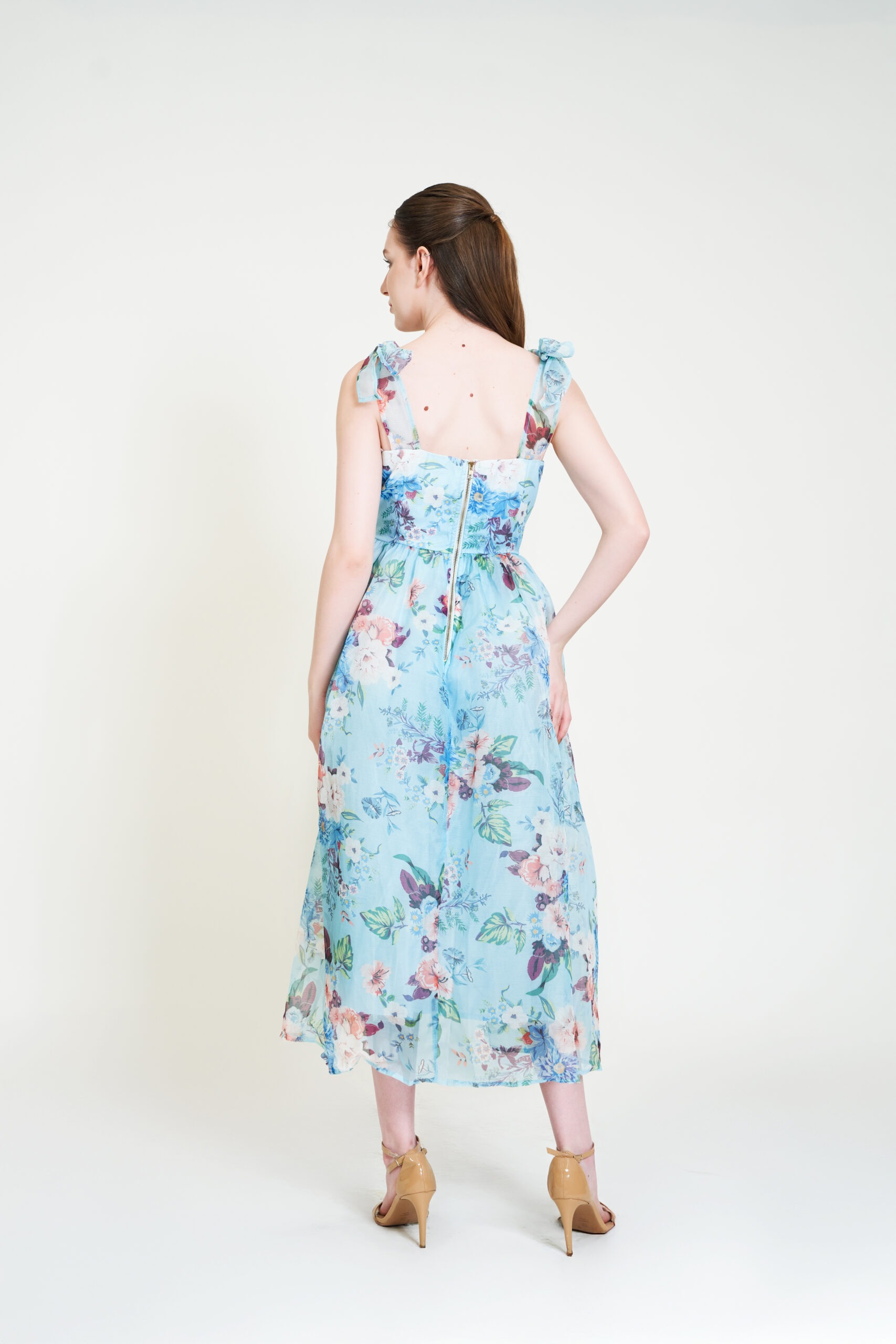 romantic midi dress