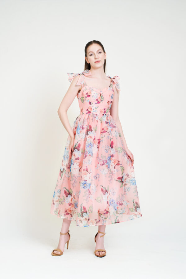 romantic midi dress