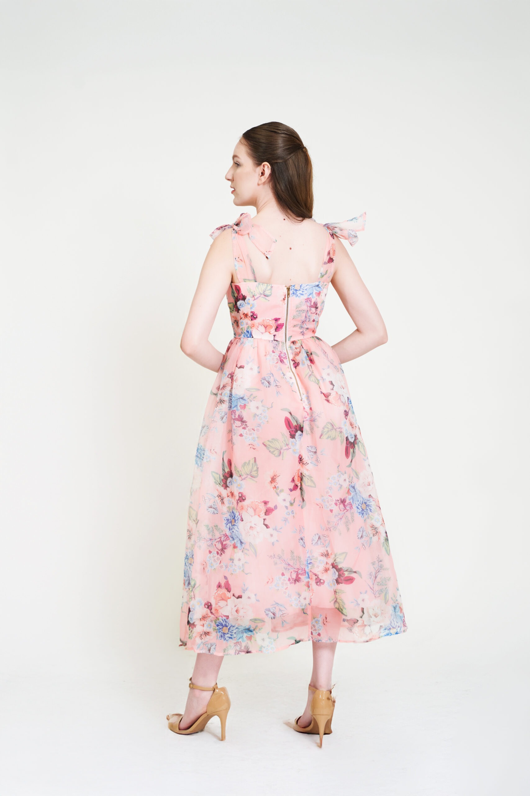 romantic midi dress