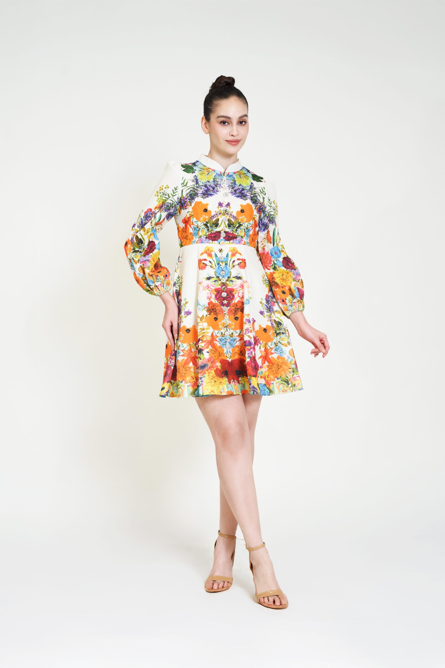 tailored mini dress