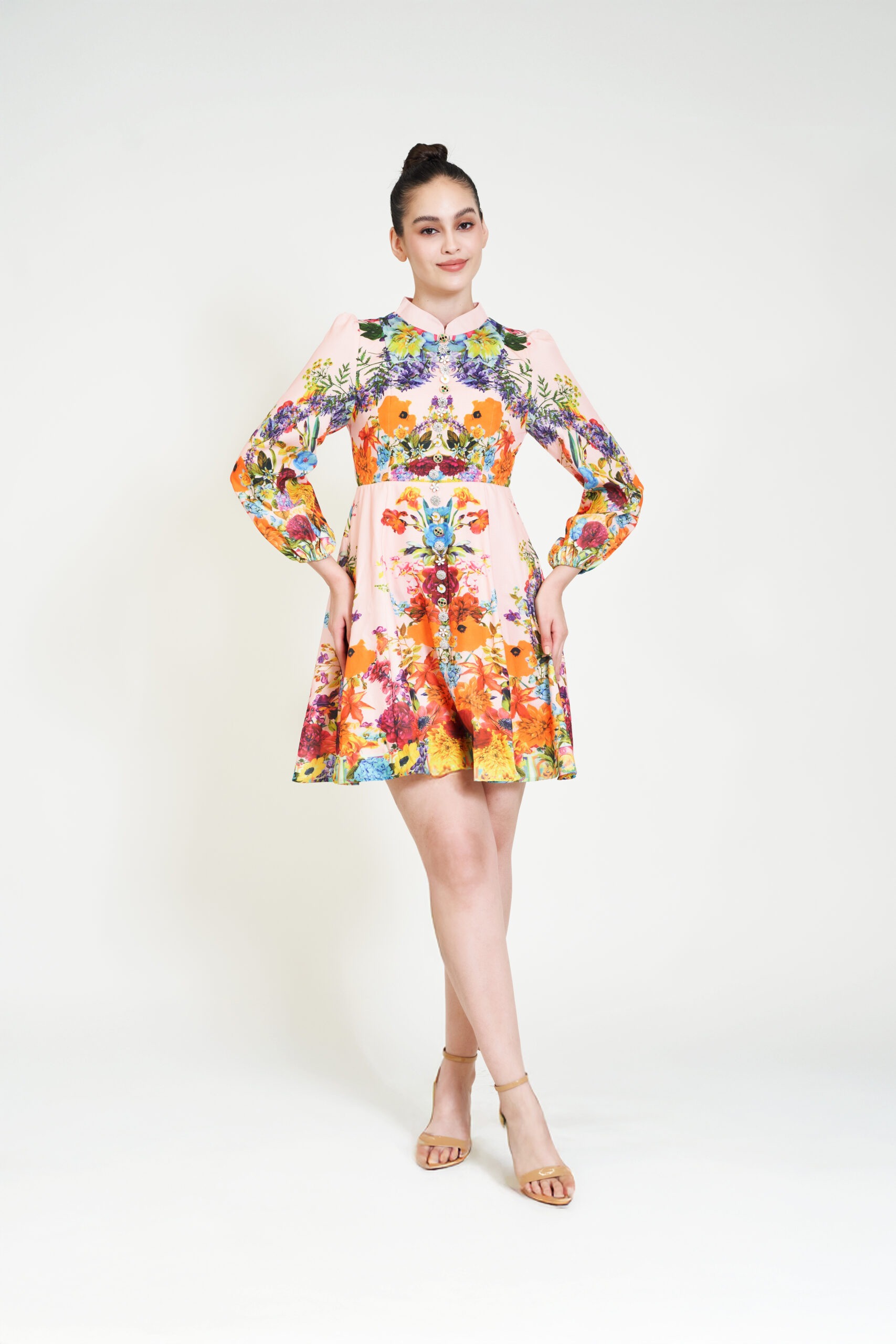 tailored mini dress