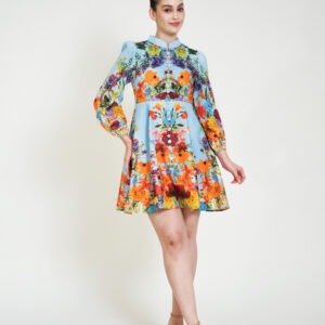 tailored mini dress