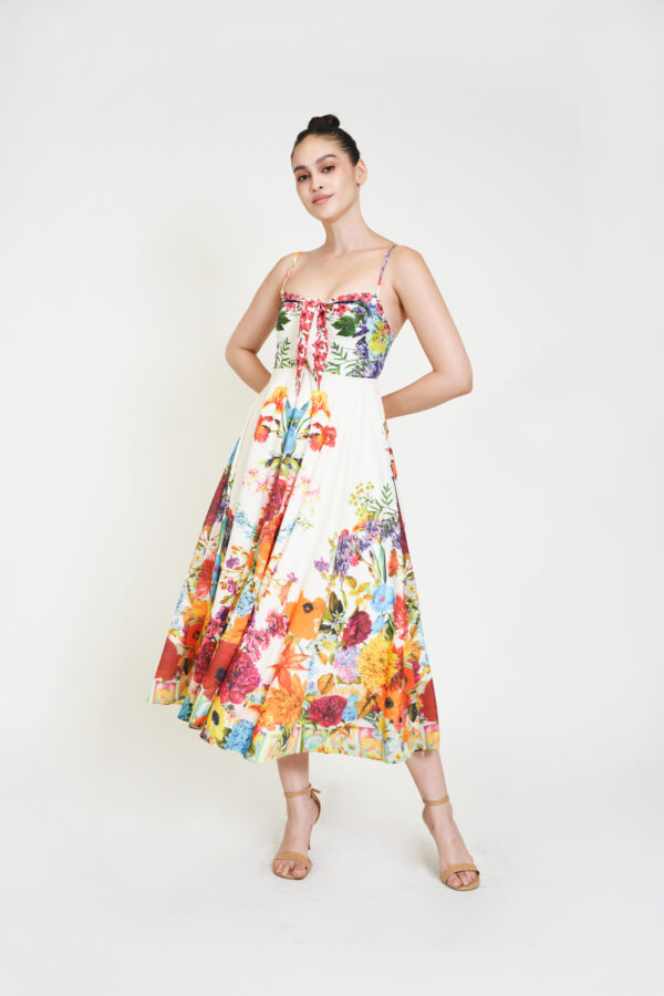 breezy midi dress
