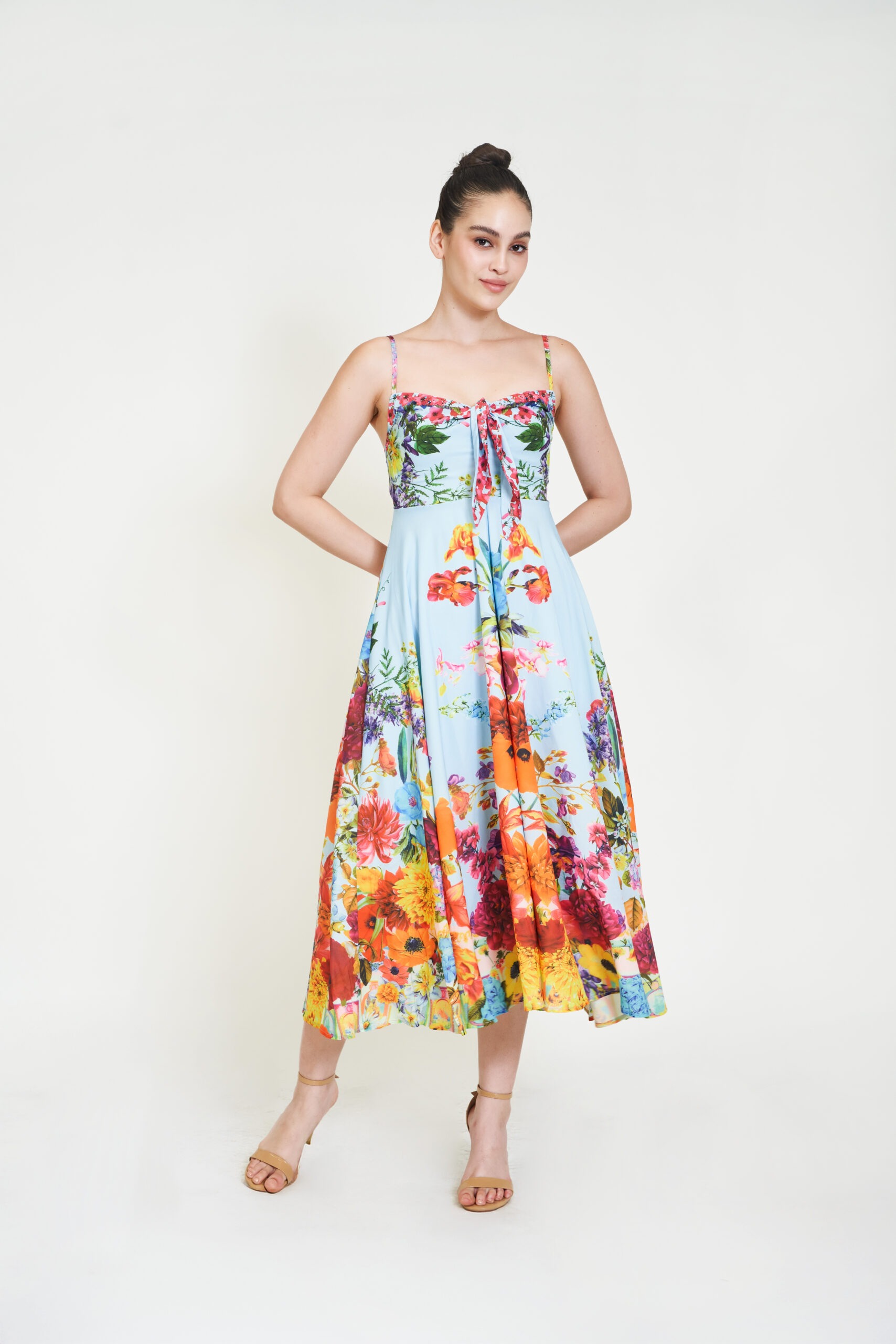 breezy midi dress