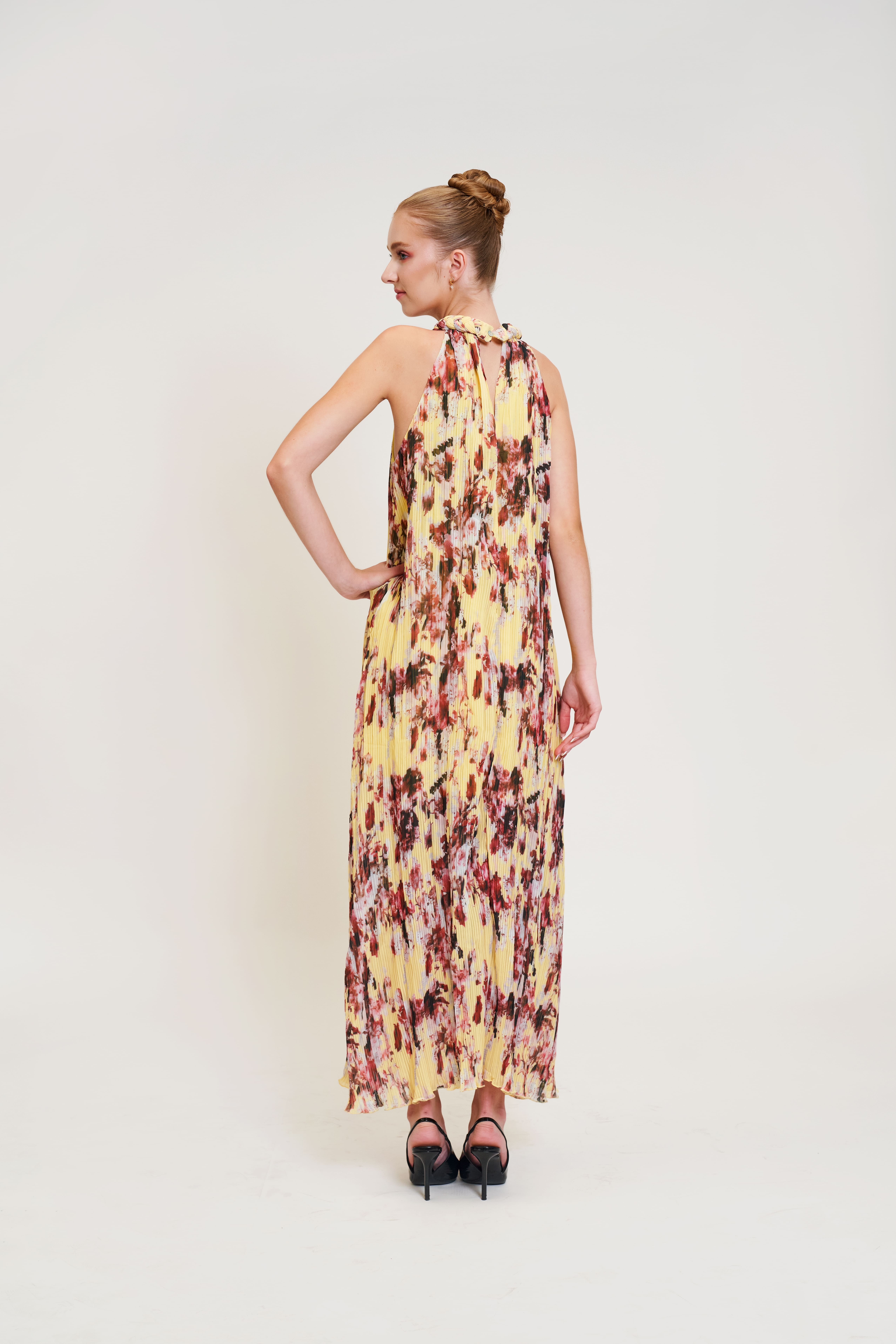 Daphne Pleated Maxi (Printed) - Image 4
